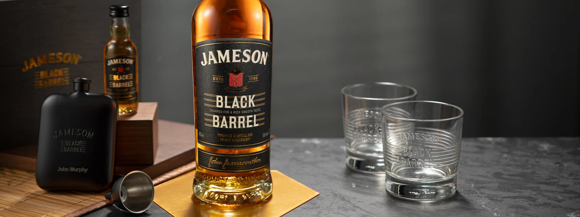 Jameson Black Barrel - E Commerce Father's Day — Irish Distillers commercial photography (Jameson Black Barrel | Father’s Day Campaign)